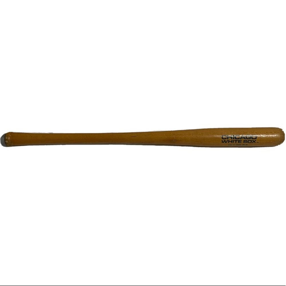 Vintage 1988 TEI MLB Chicago White Sox Collectible Miniature Wooden Bat Aprx.17"